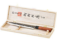 TokioKitchenWare Filiermesser mit Echtholzgriff, handgefertigt