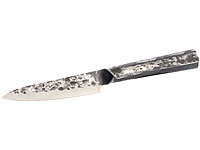 TokioKitchenWare Allzweckmesser mit 14-cm-Klinke und Stahlgriff, handgefertigt