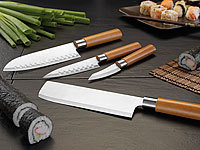 TokioKitchenWare PEARL Edition 4-teiliges Küchen-Messerset, Edelstahl